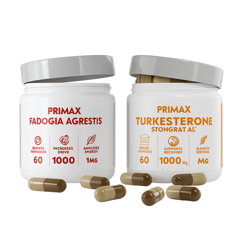 PRIMAX™ Performance Stack Built for Strength, Focus & Power